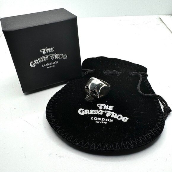 The Great Frog Star Eyes Skull Ring TGF sz 7 US - Picture 8 of 8